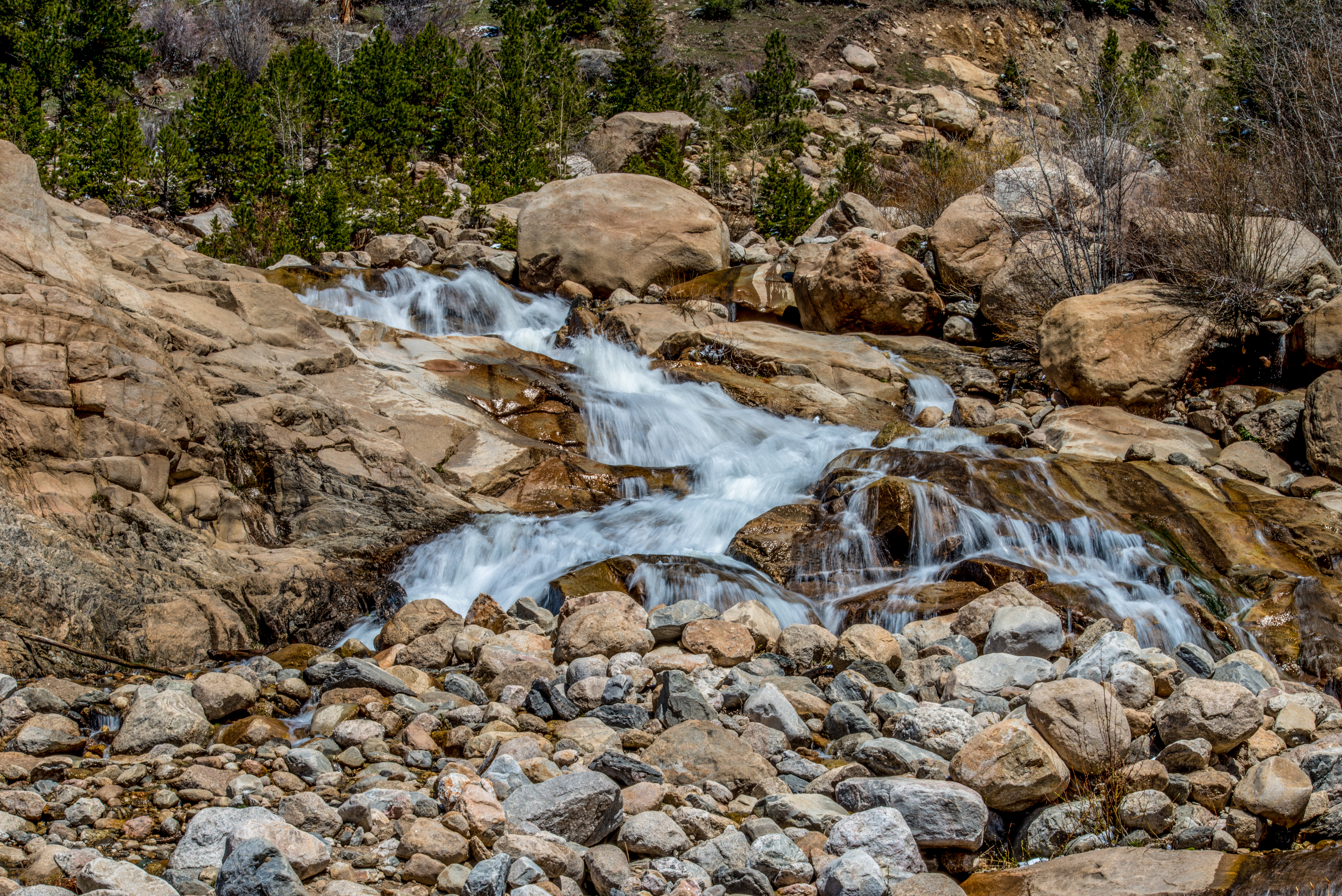 Alluvial Fan Rocky Mountain National Park by Paul Kestel