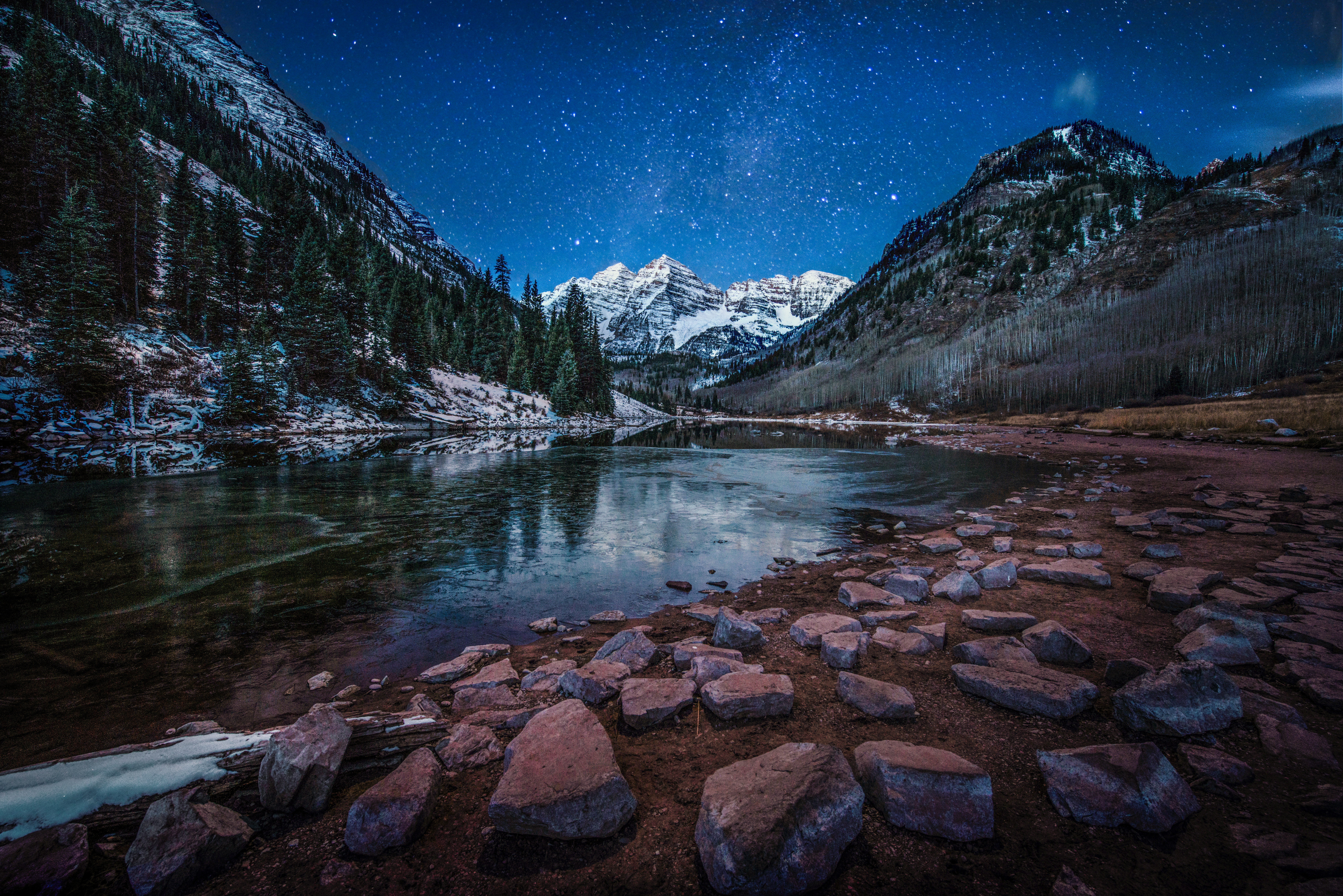 Maroon Bells Dawn by Paul Kestel