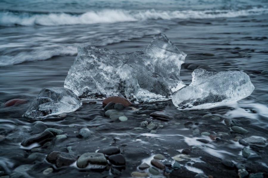 Jökulsárlón Glacier Lagoon-Diamond Beach by Paul Kestel