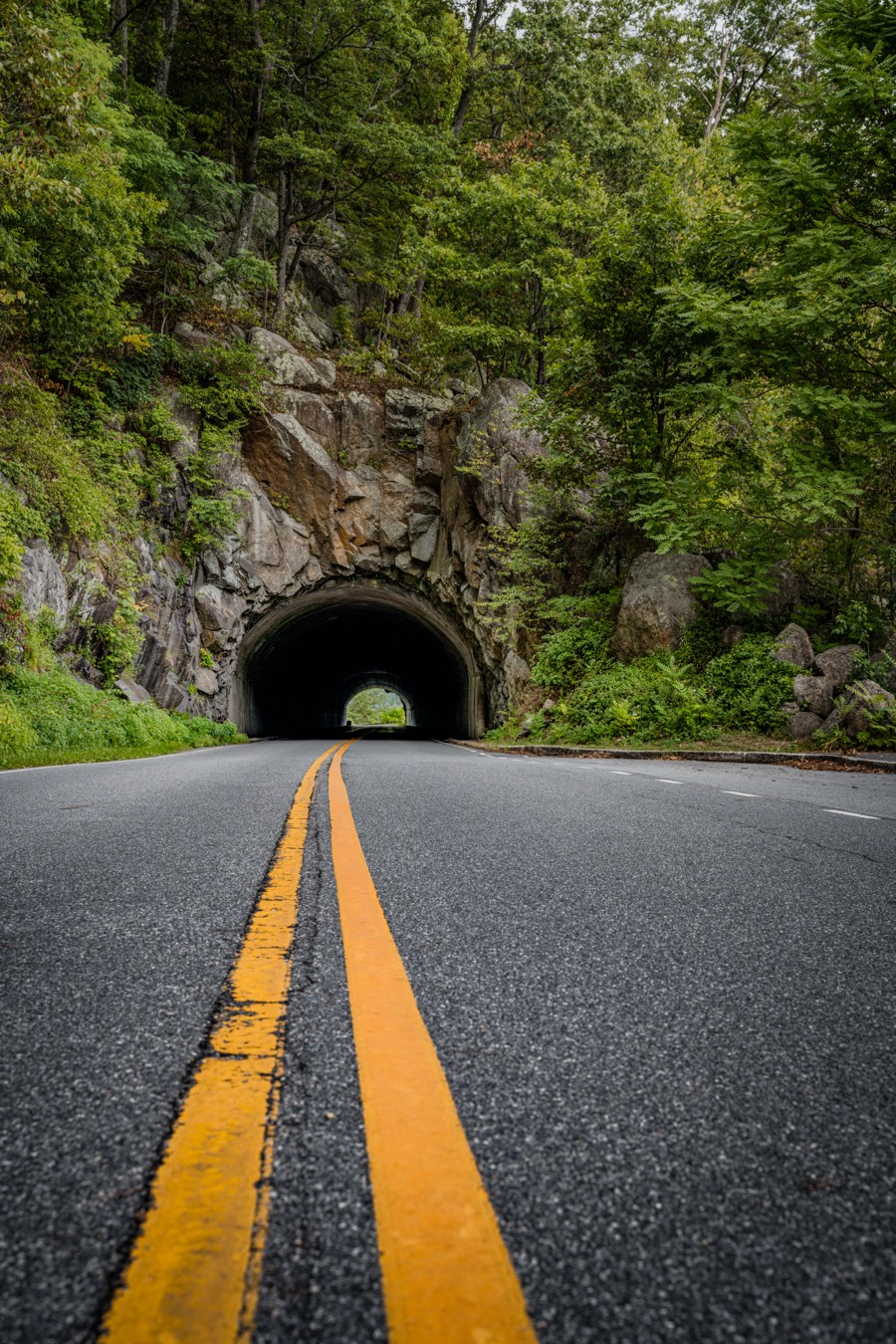 Mary's Rock Tunnel Shenandoah National Park by Paul Kestel