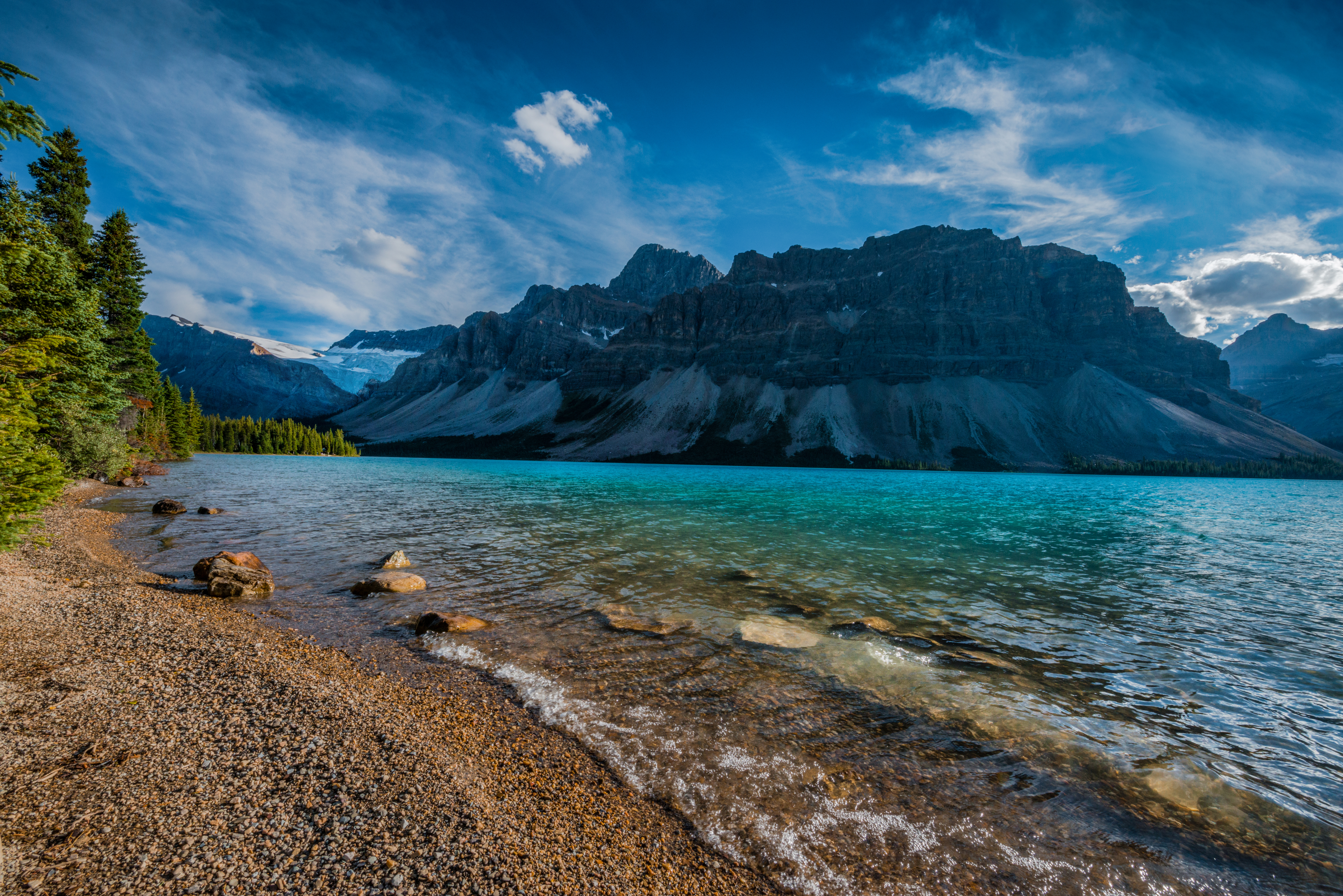 WAVES AT BOW LAKE by Paul Kestel