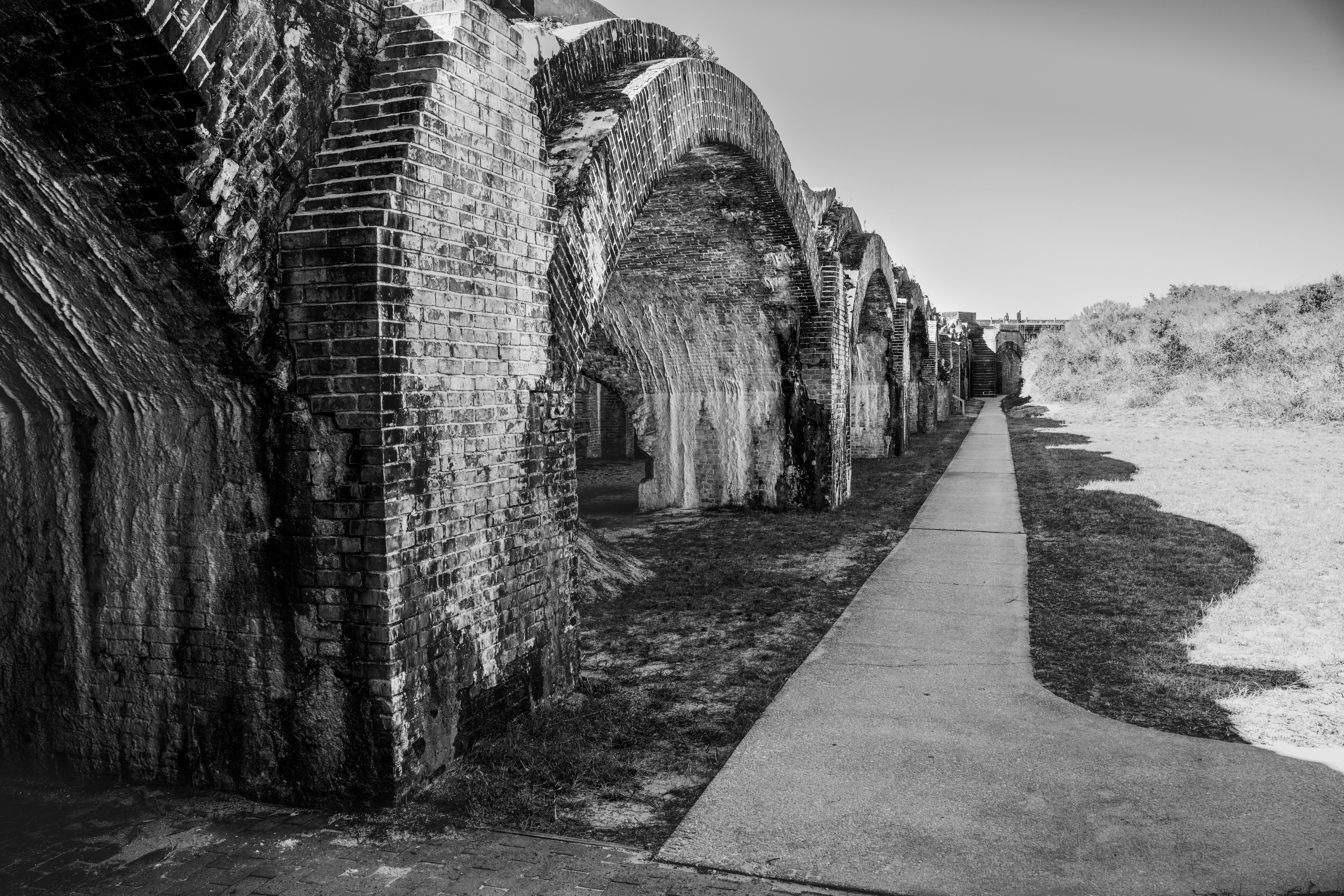 Fort Pickens Arches by Paul Kestel