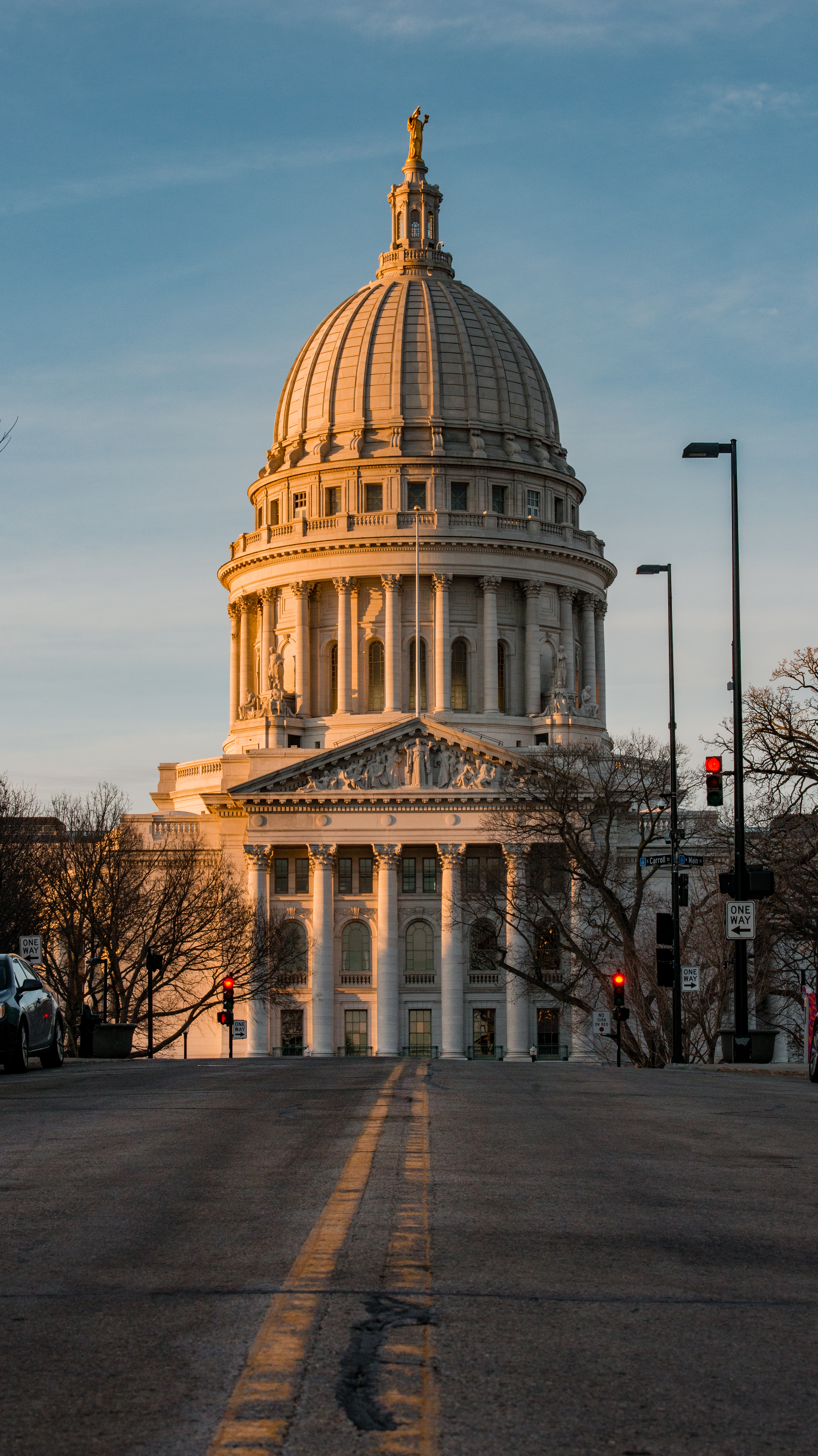 Madison Capital at Sunset by Paul Kestel
