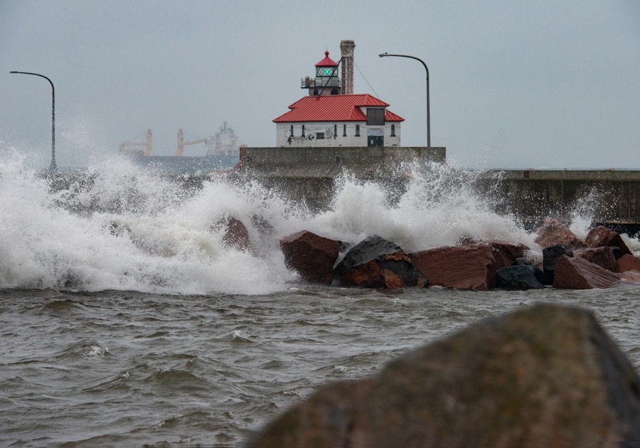 Duluth Lighthouse by Paul Kestel
