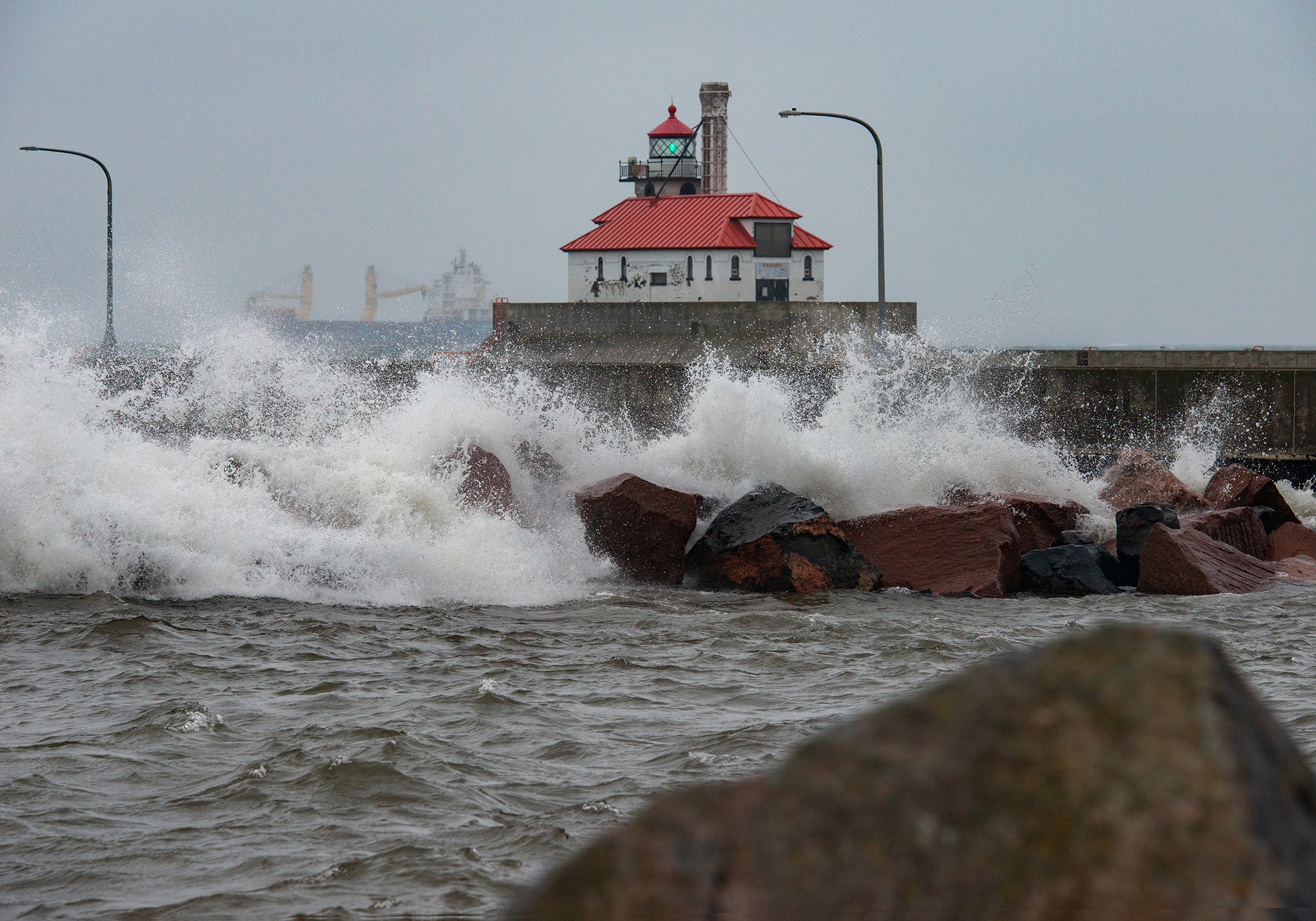 Duluth Lighthouse by Paul Kestel