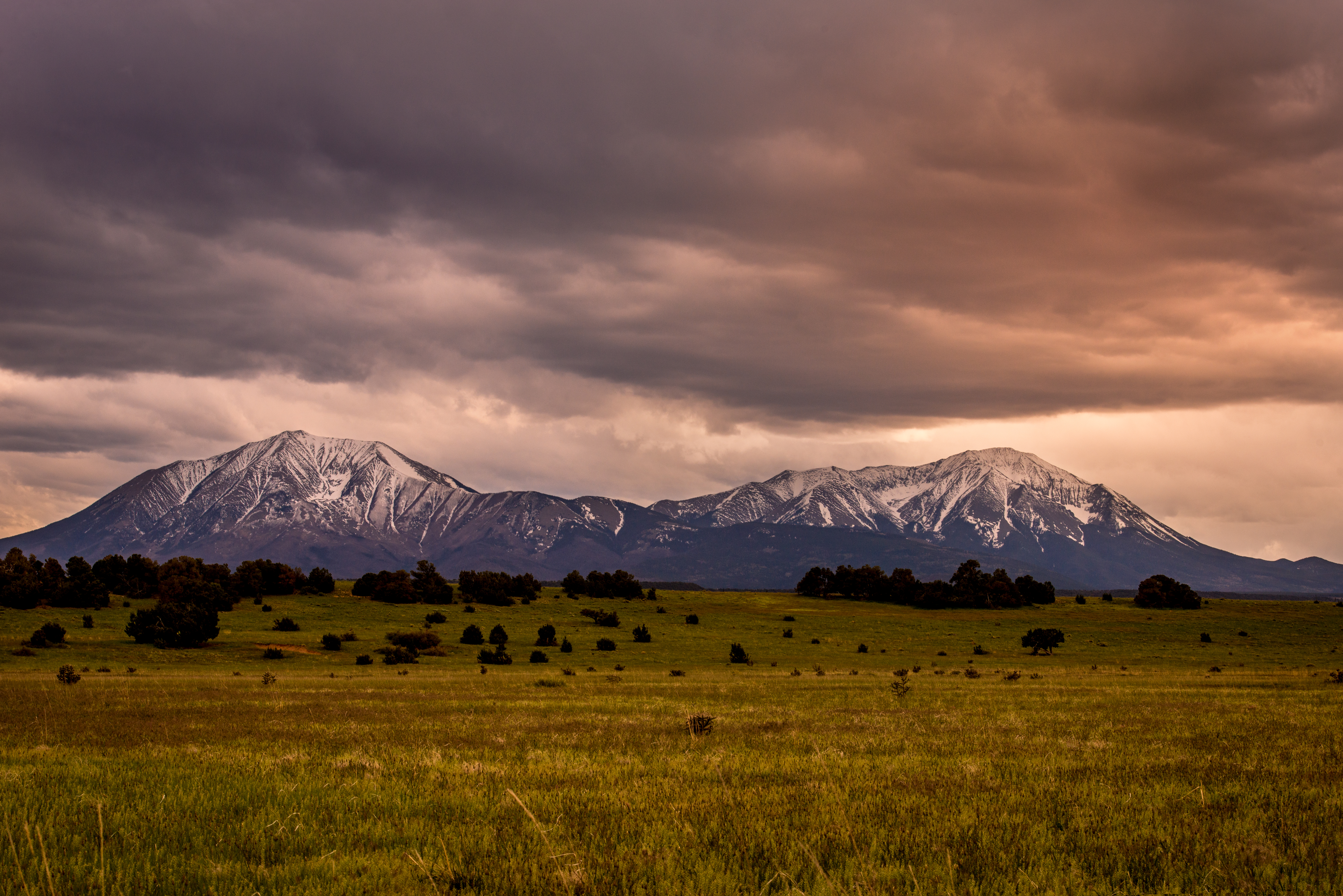 Spanish Peaks by Paul Kestel