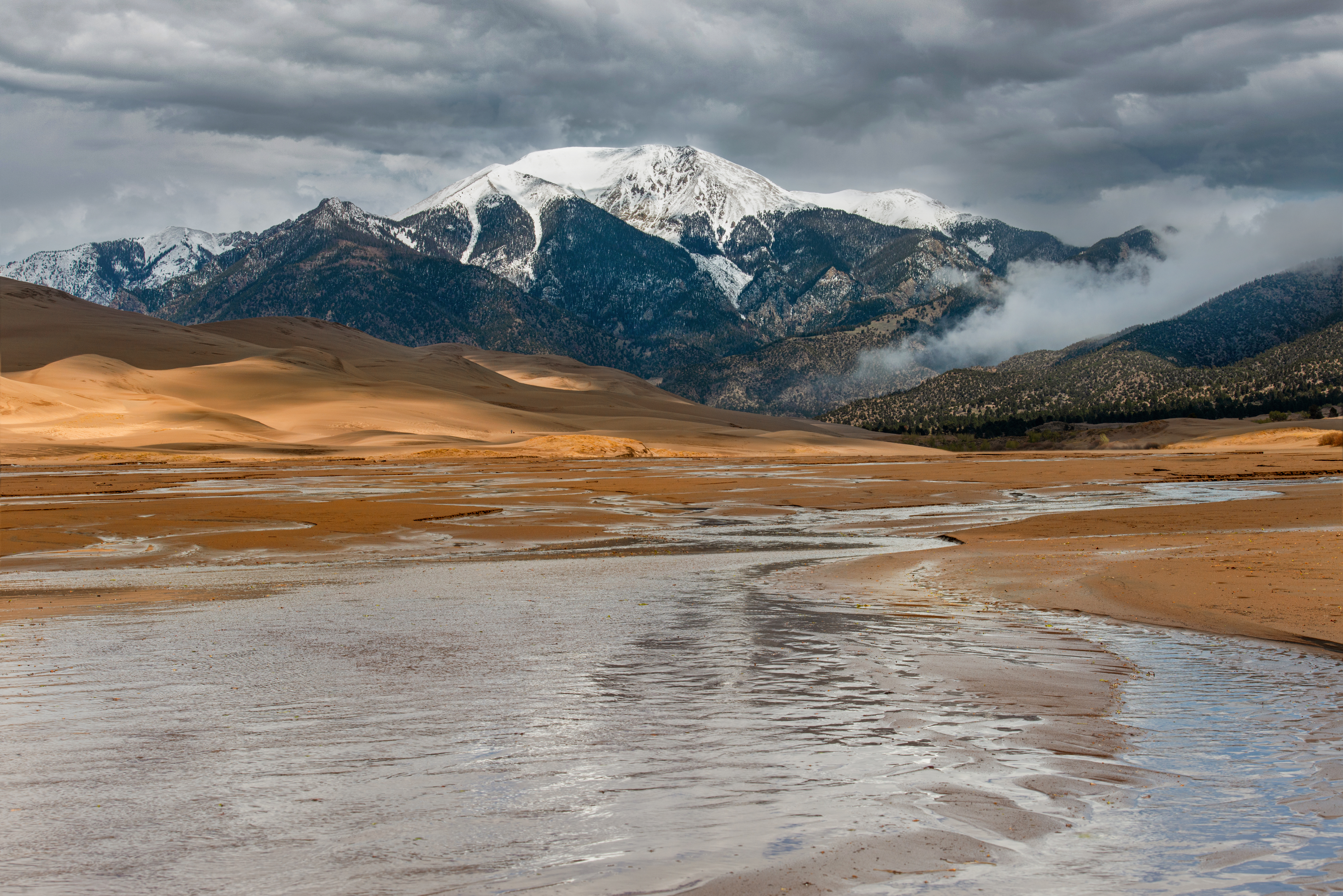 Mount Herard Great Sand Dunes National Park by Paul Kestel