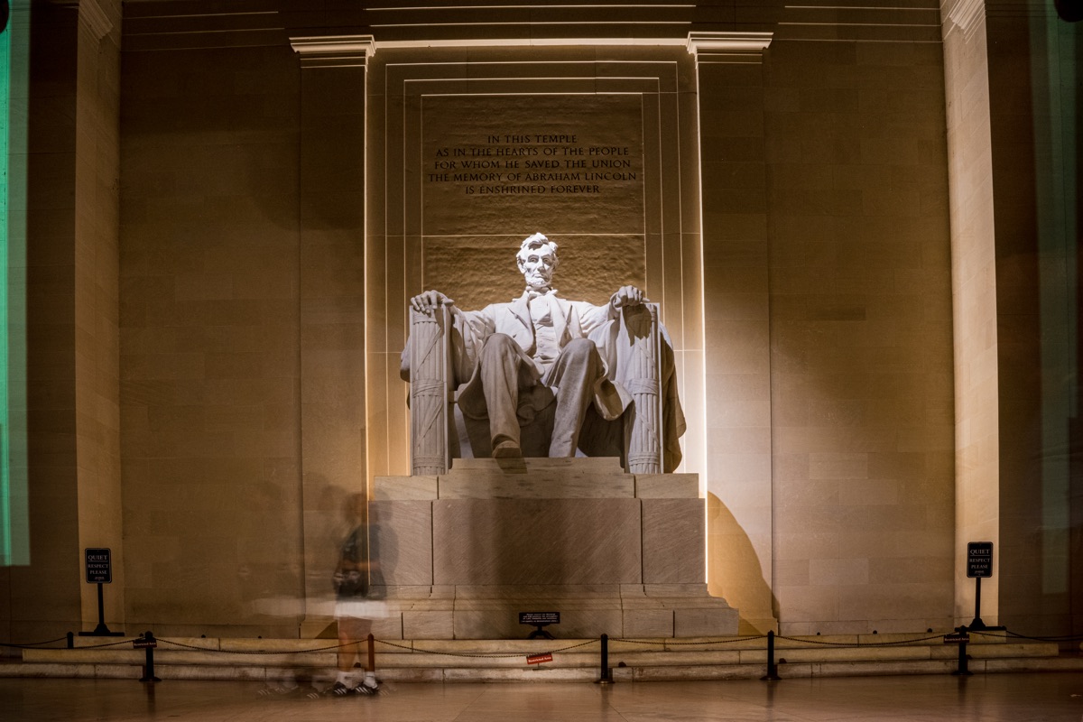 Lincoln Memorial Ghosts by Paul Kestel