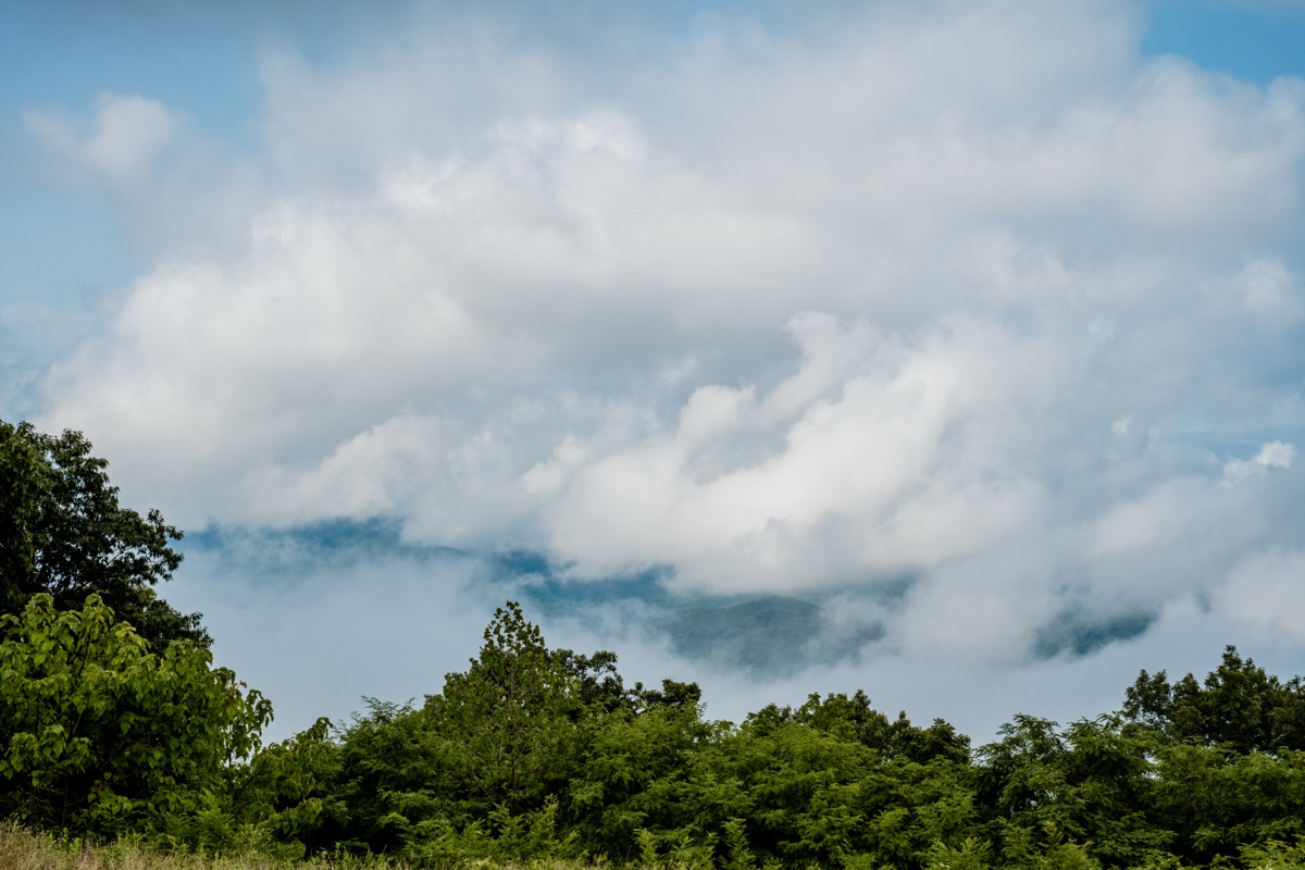 Cloud Covered Mountains by Paul Kestel