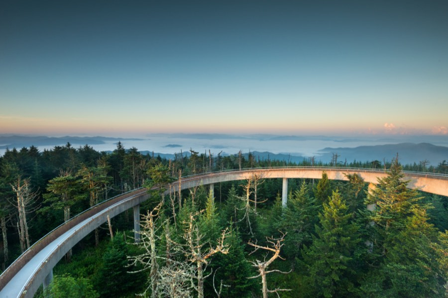 Clingmans Dome Ramp by Paul Kestel
