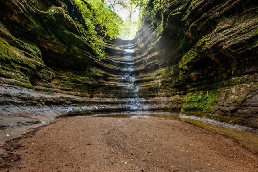French Canyon Starved Rock State Park by Paul Kestel