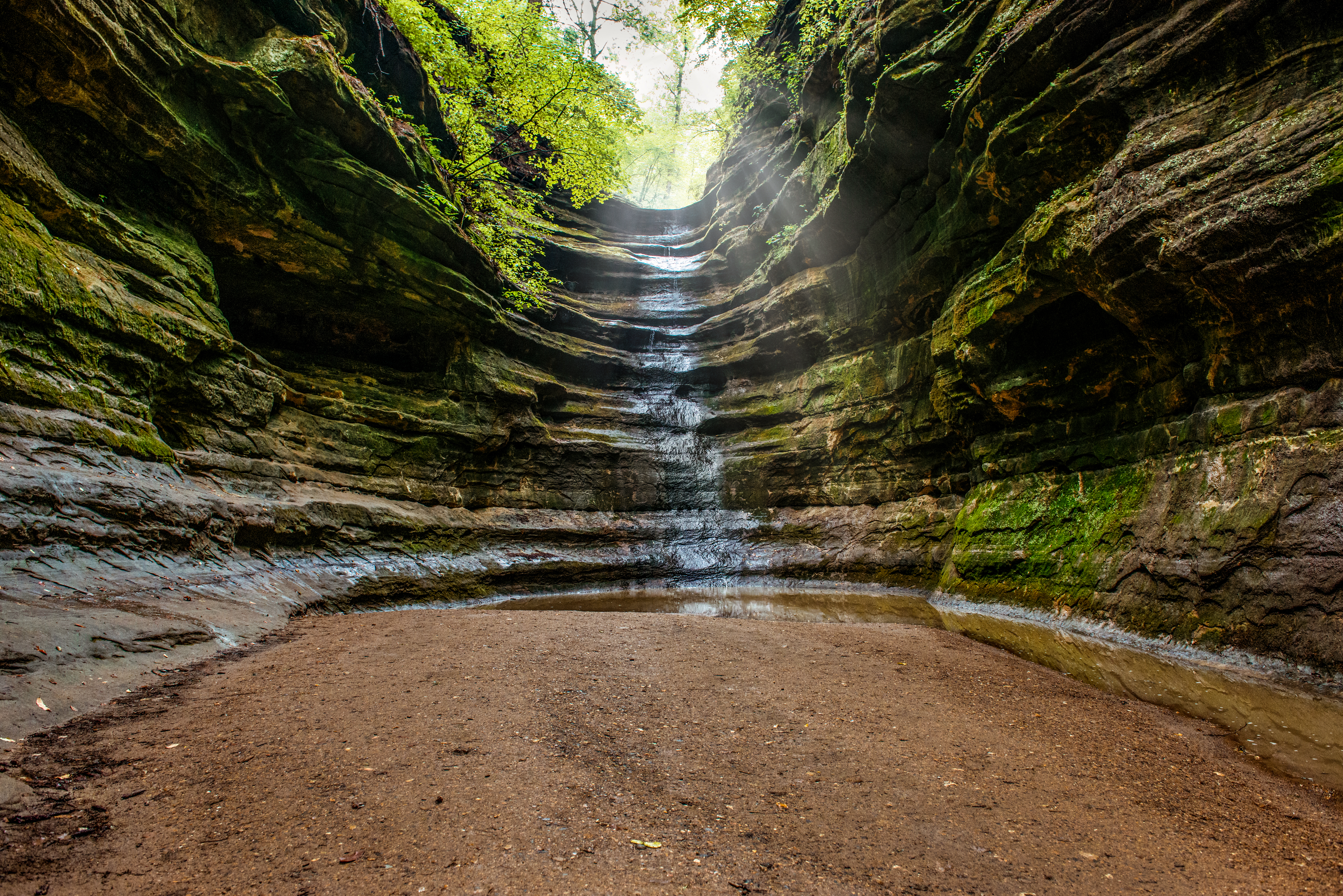 French Canyon Starved Rock State Park by Paul Kestel