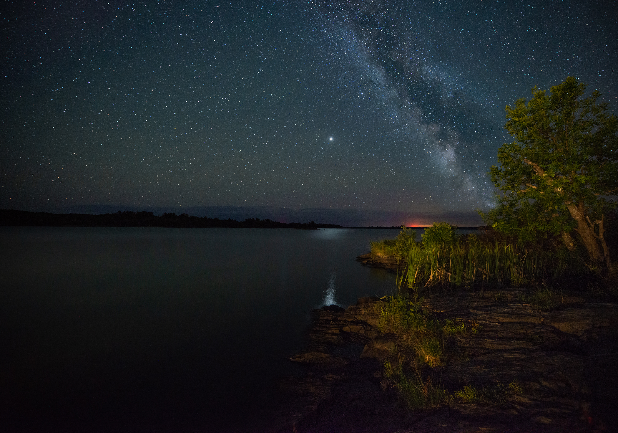 Milky Way Over Voyageurs National Park by Paul Kestel