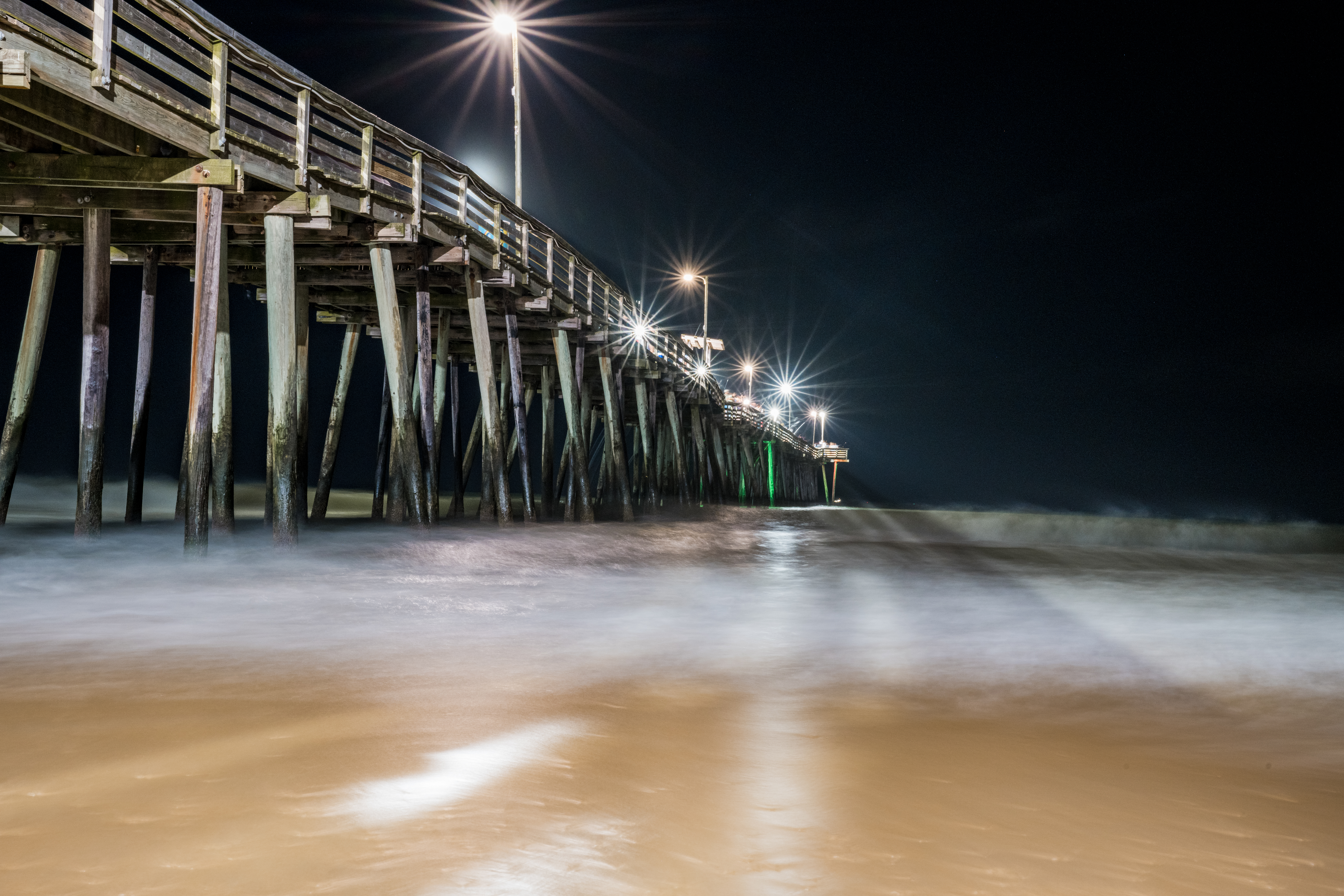 Virginia Beach Fishing Pier by Paul Kestel