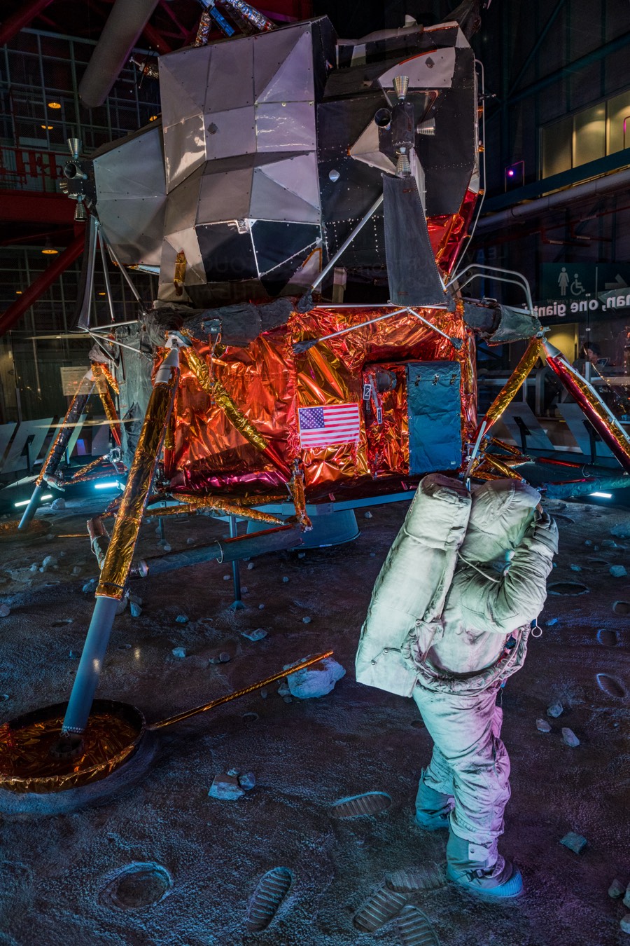 Moon Lunar Module by Paul Kestel