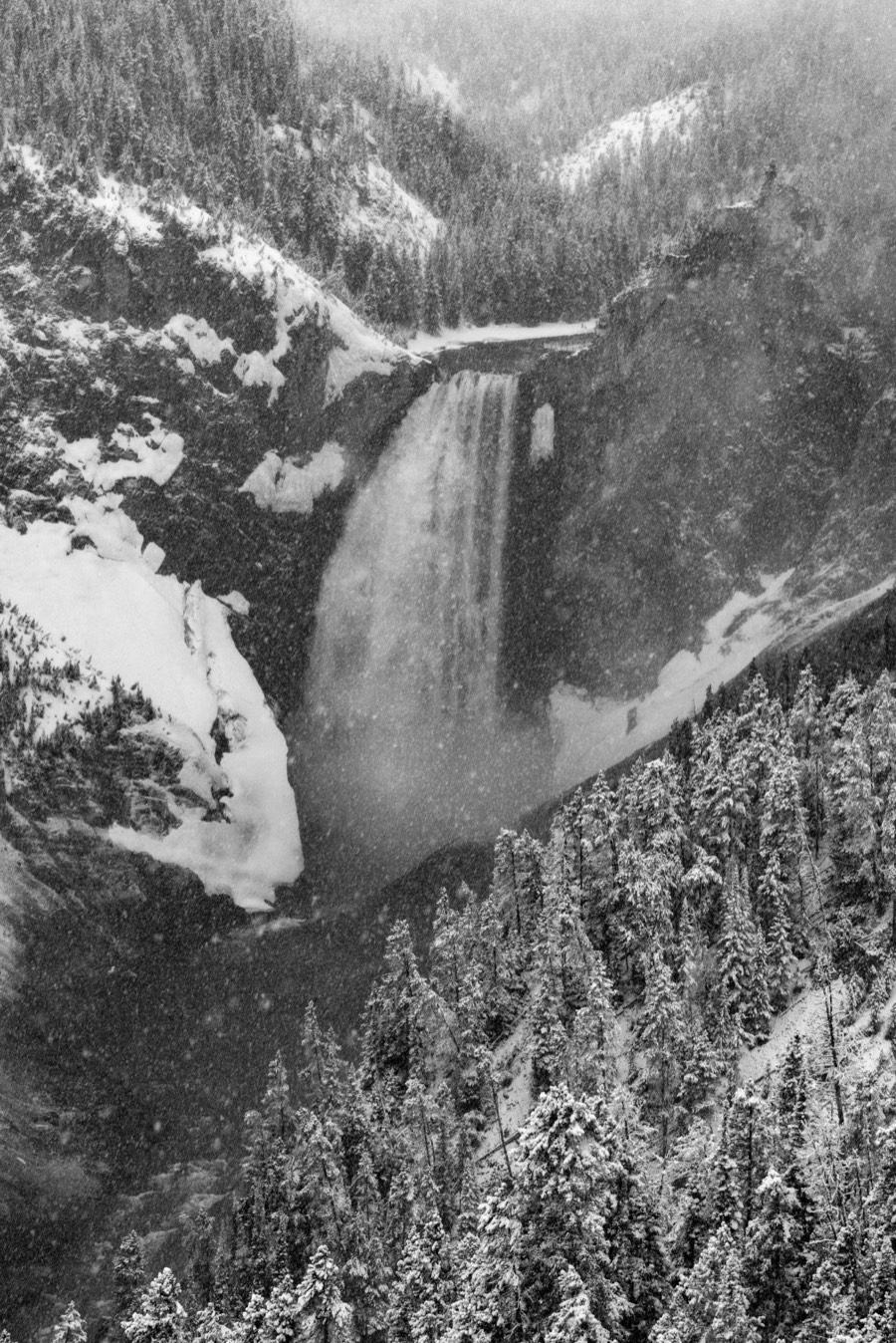 Upper Falls Yellowstone National Park by Paul Kestel