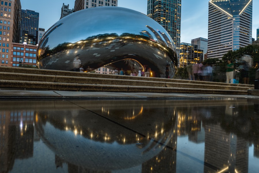 Puddle Reflections by Paul Kestel
