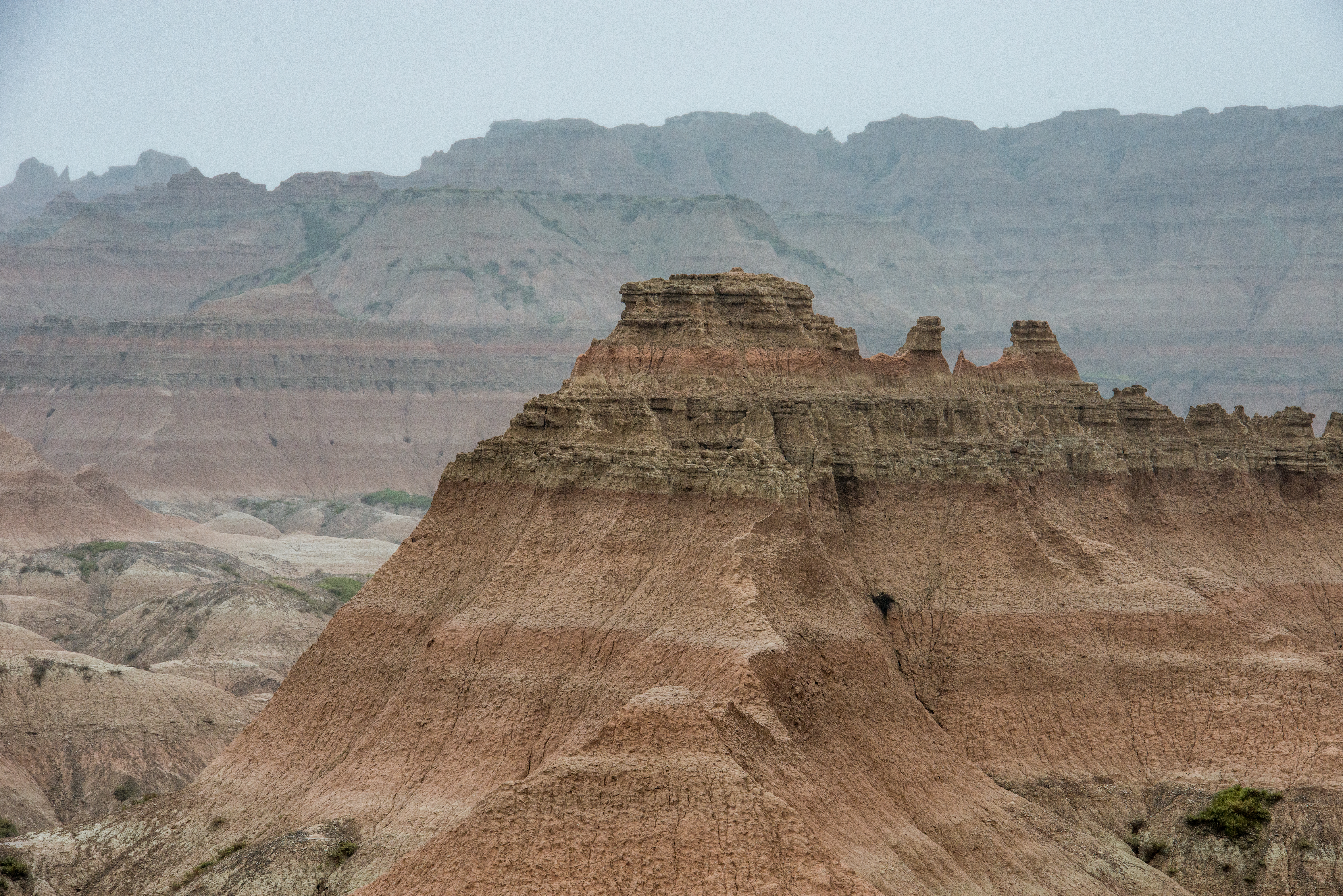 Eroded Buttes by Paul Kestel