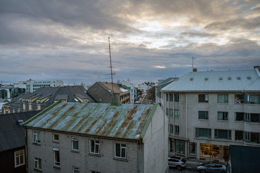 Reykjavik Roof tops by Paul Kestel