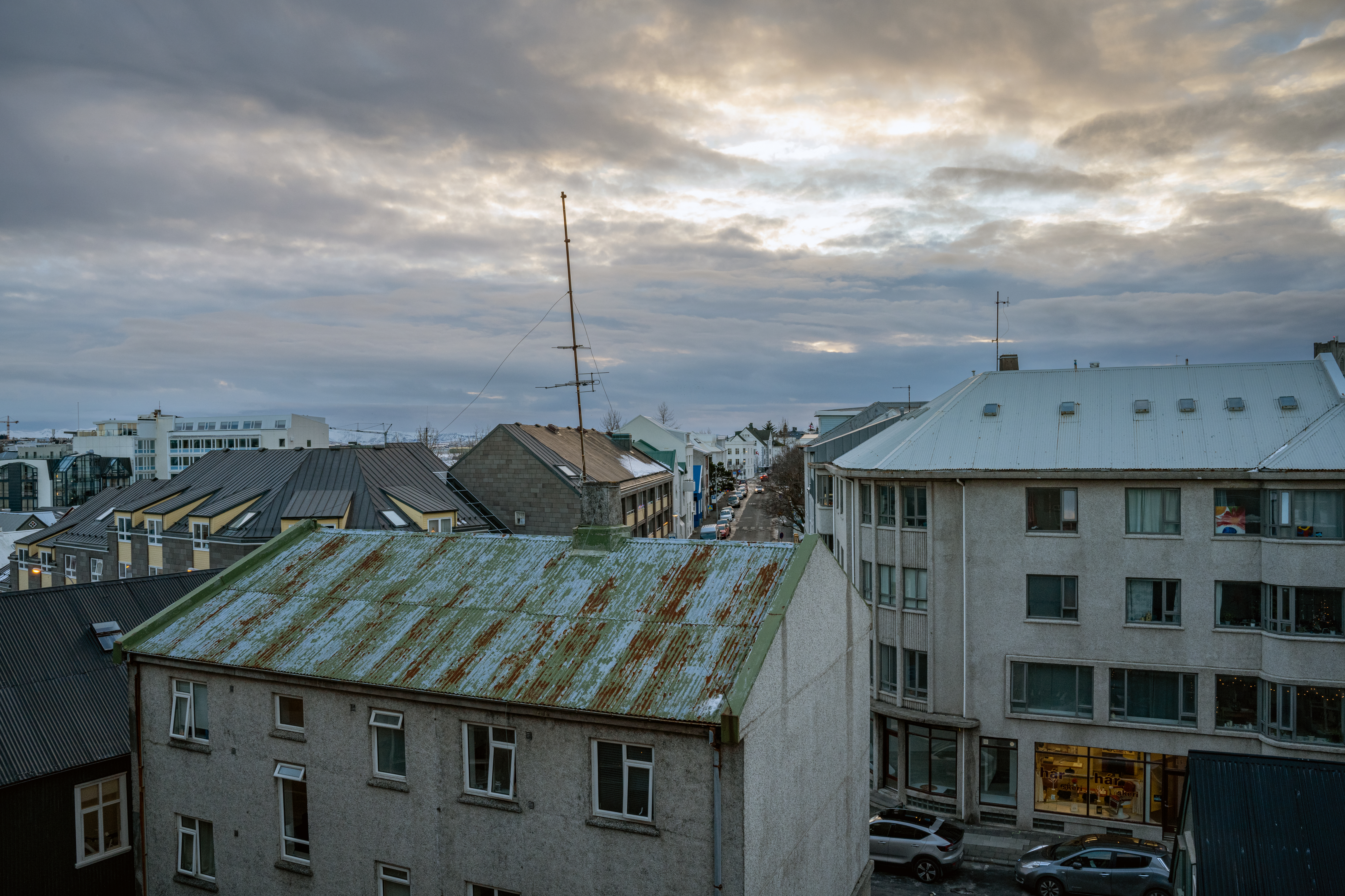 Reykjavik Roof tops by Paul Kestel