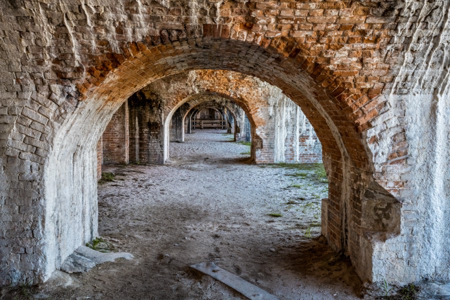 Fort Pickens Storage Rooms by Paul Kestel