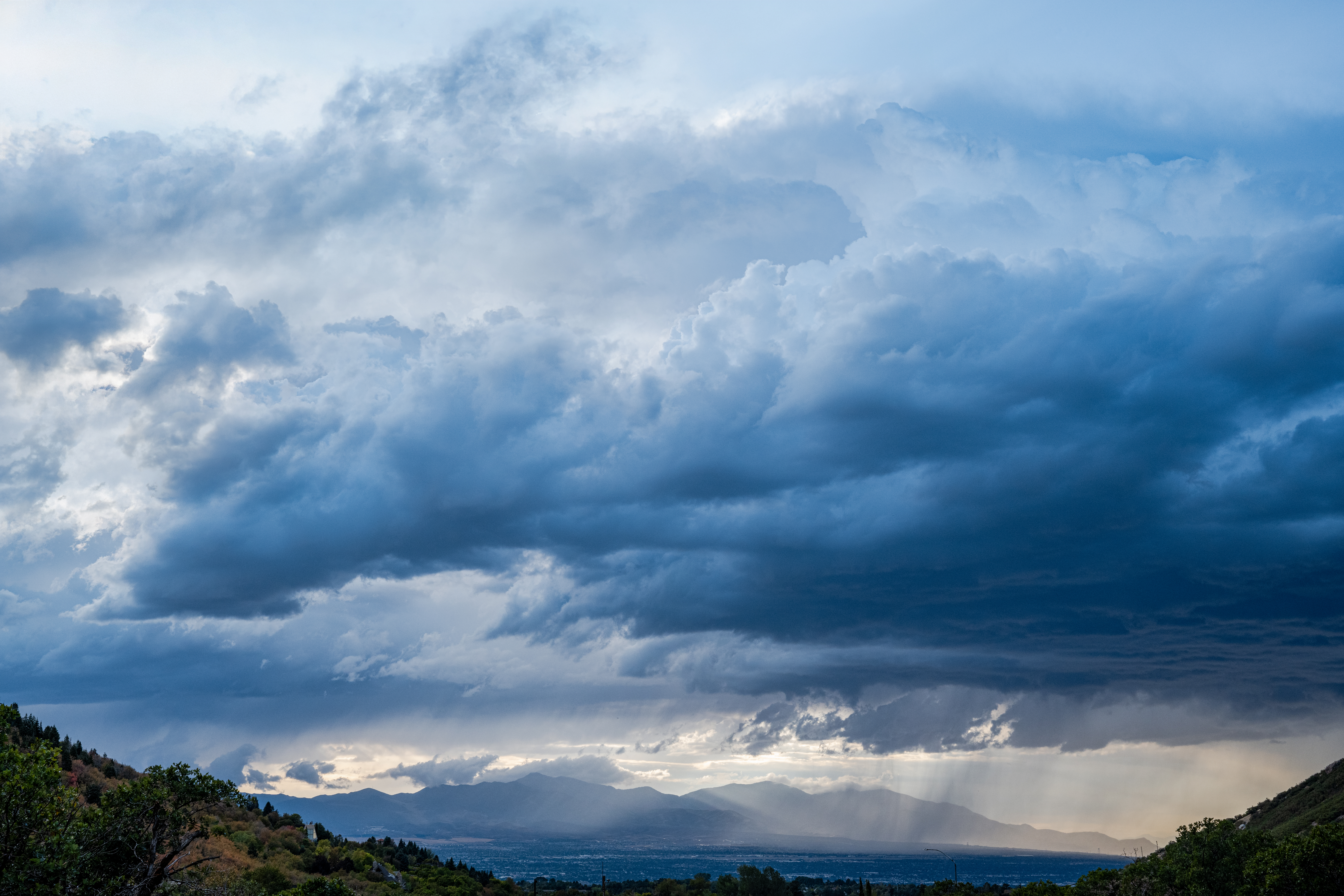 Rain over Farnsworth Peak 5827