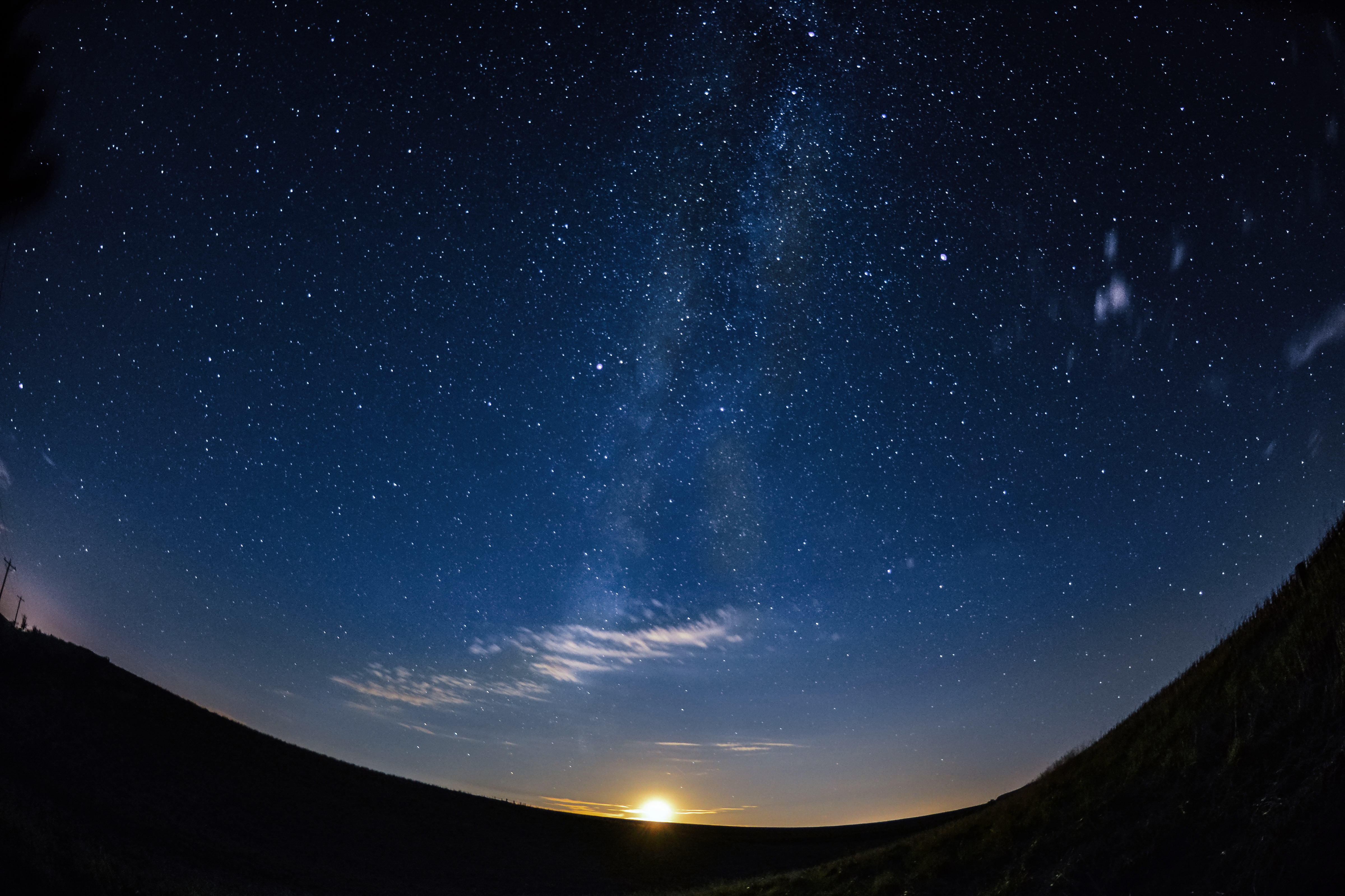 HWY 63 Night Sky by Paul Kestel
