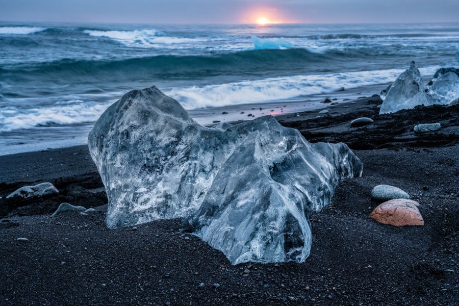 Diamond Beach at Sunrise by Paul Kestel