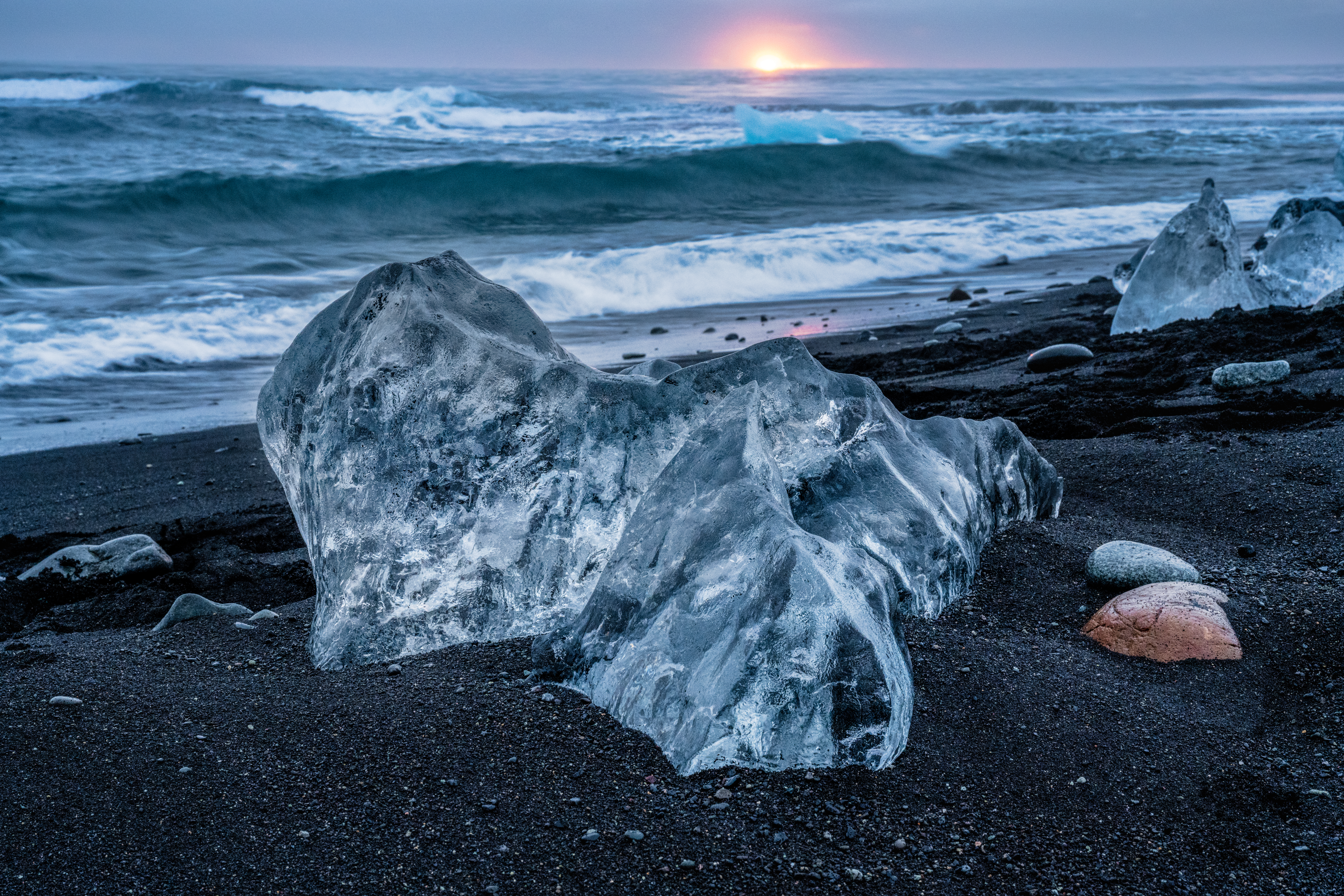 Diamond Beach at Sunrise by Paul Kestel