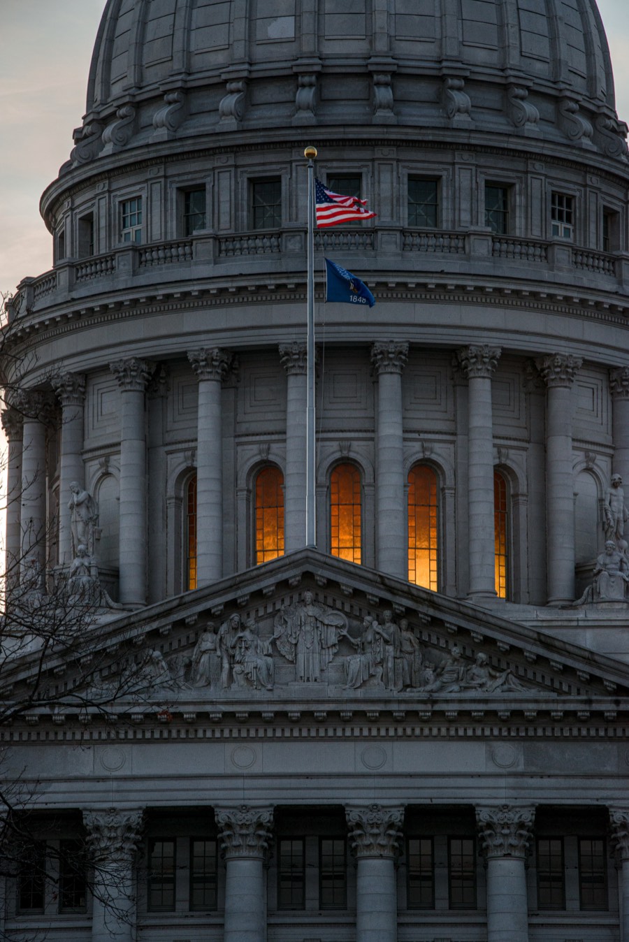 Capital Sunset by Paul Kestel