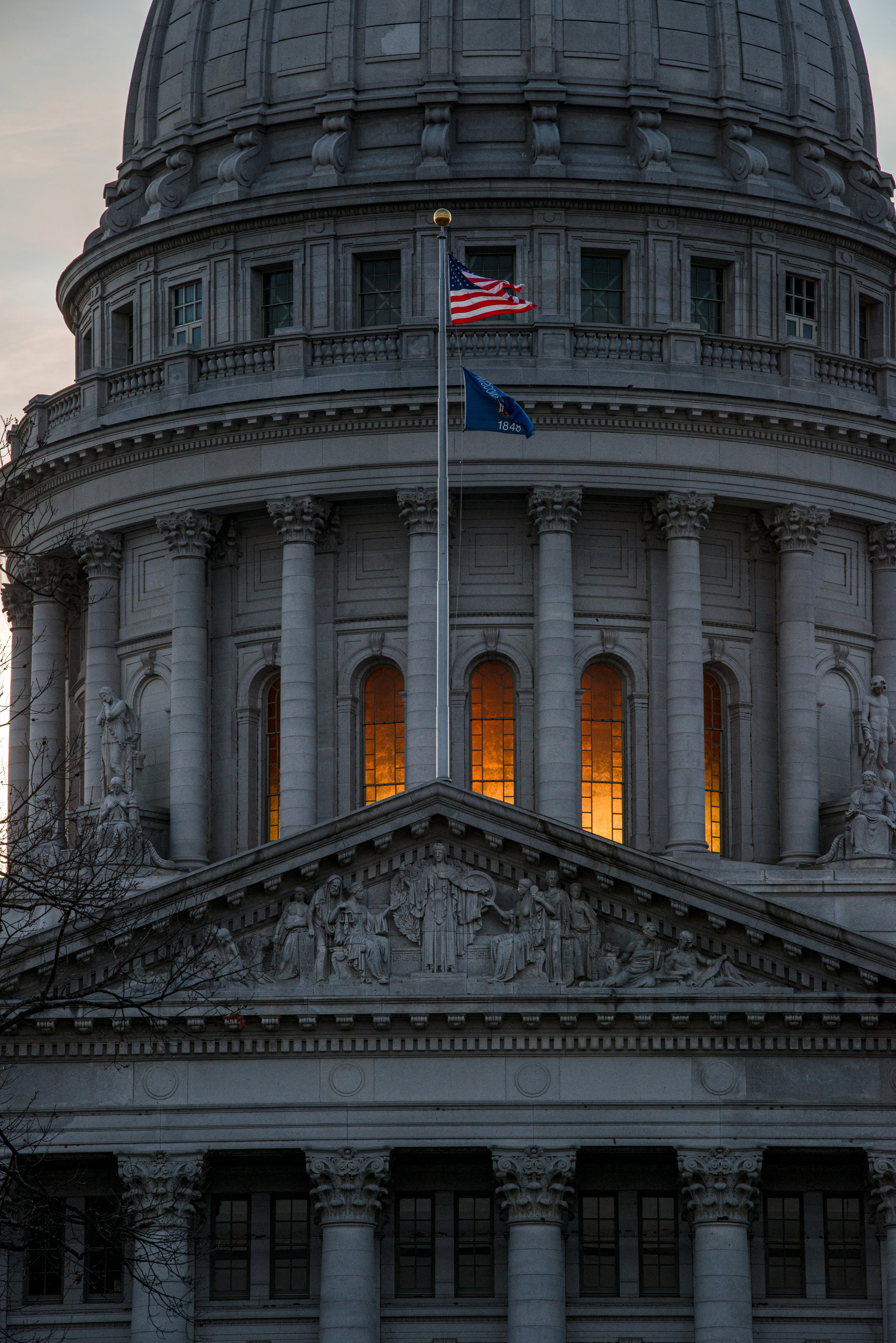 Capital Sunset by Paul Kestel