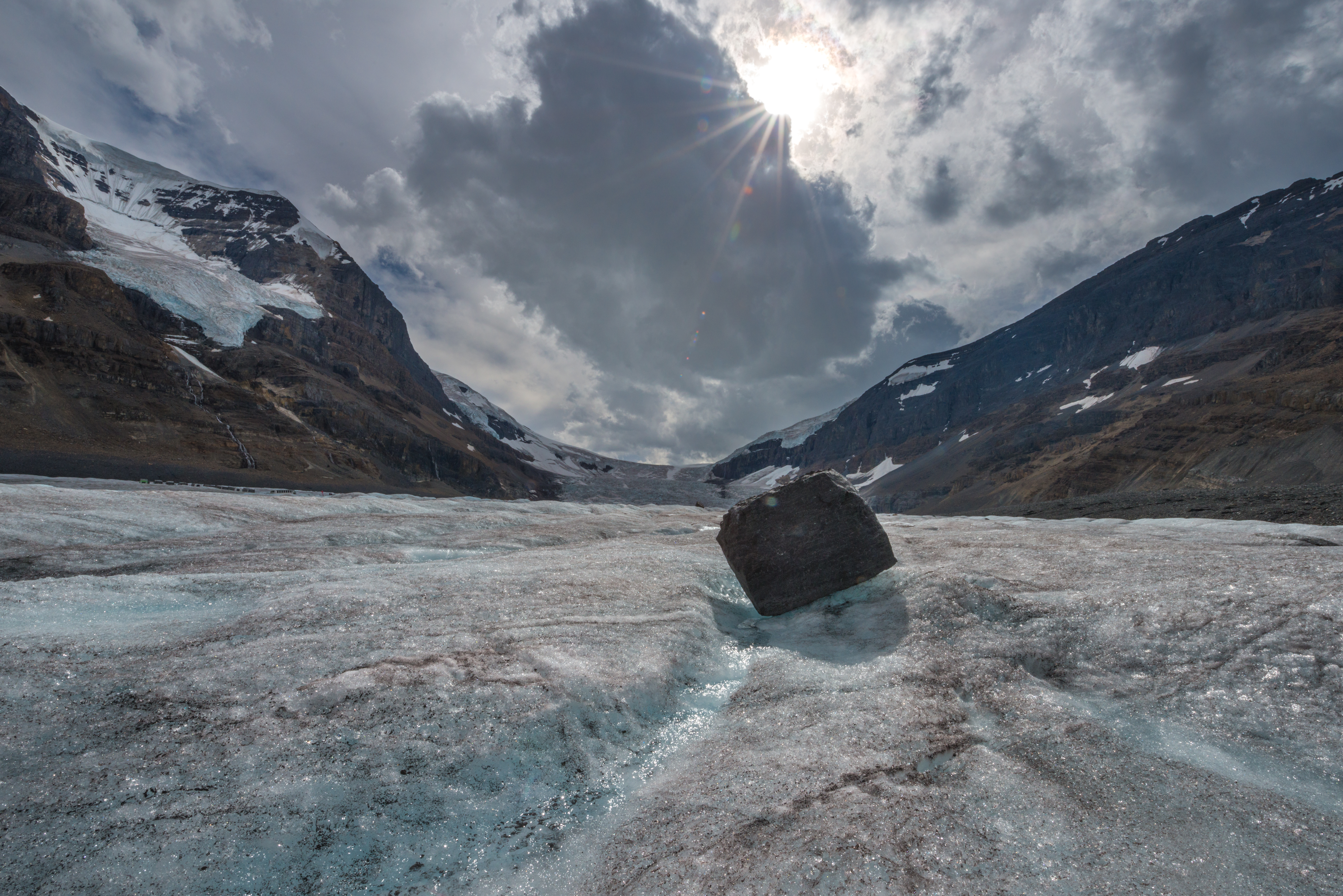 Rock on Glacier by Paul Kestel