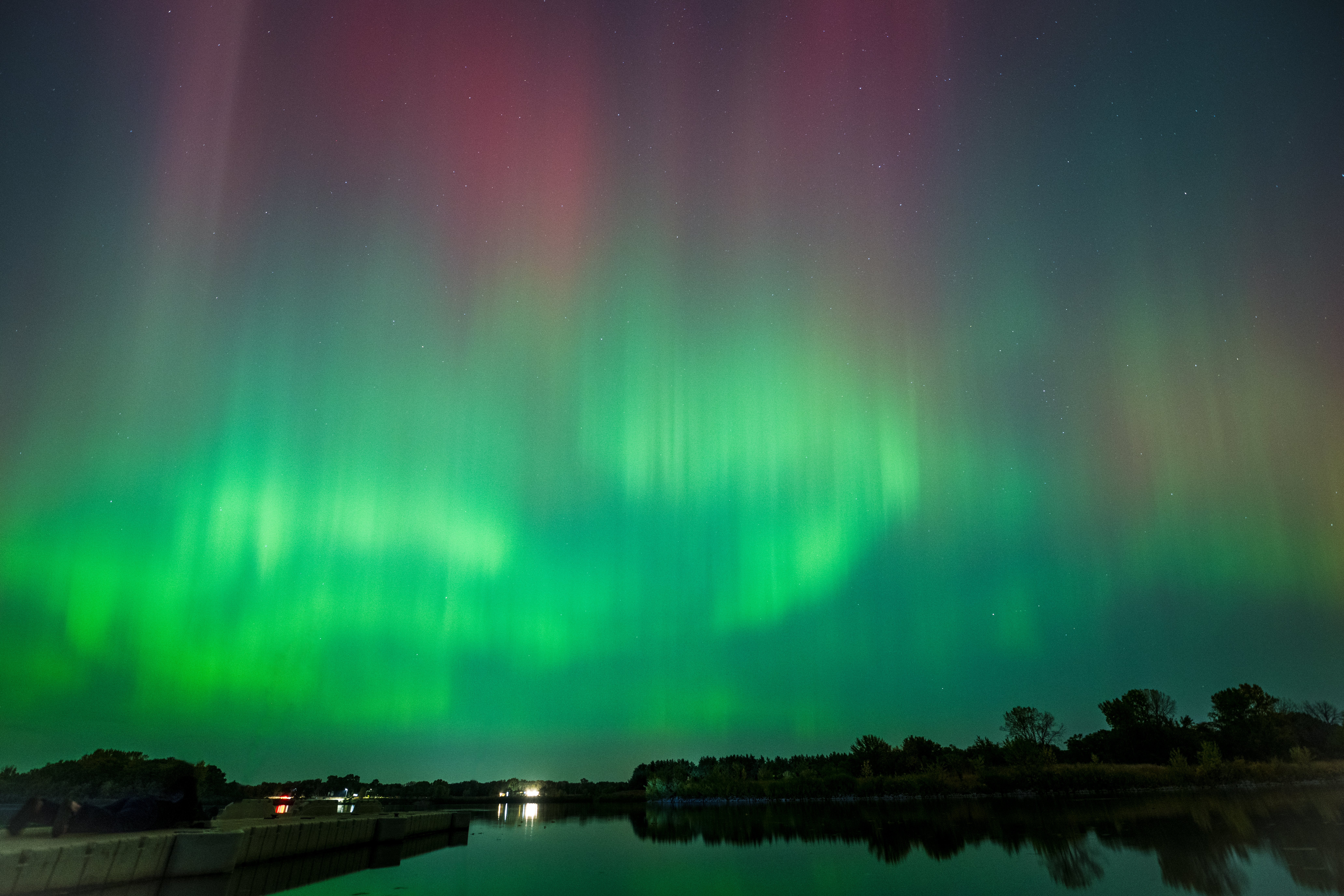 Big Woods Lake Neon by Paul Kestel